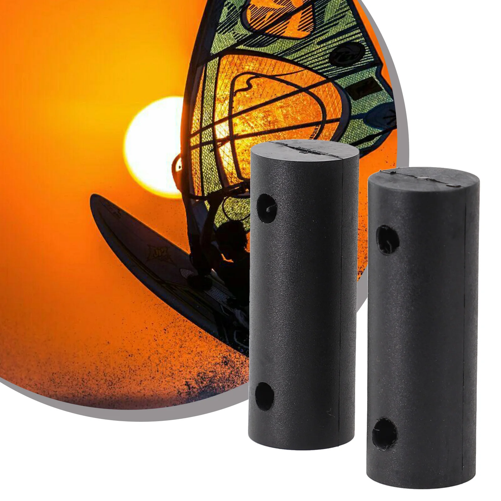 

2pcs Tendon Joint Universal Durable/ Rubber Spare Surfing /Sail Joint Accessories For Mast/ Foot Windsurfing Windsurf Bushing