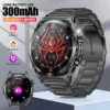 EIGIIS New Smart Watch KE6 1.43" AMOLED Display Men Black Sports Watch KE Series Bluetooth Call Health Monitor IP68 Waterproof 1