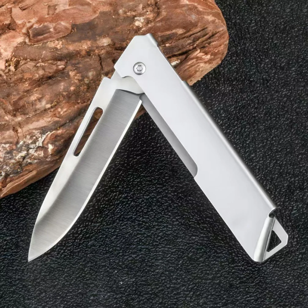 Utility Knife Folding Sharp Outdoor Multifunctional Stainless Steel Mini Knife Portable Keychain Knives for Unboxing EDC Survival Art New utility knife carving knife metal carving knife box cutter cutting knife art knife box opener toothpick knife