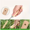 Stainless Steel Wood Handle Garden Weeder Hand Weeding Removal Cutter Puller Tools Multifunction Weeder Transplant Garden Tools 3