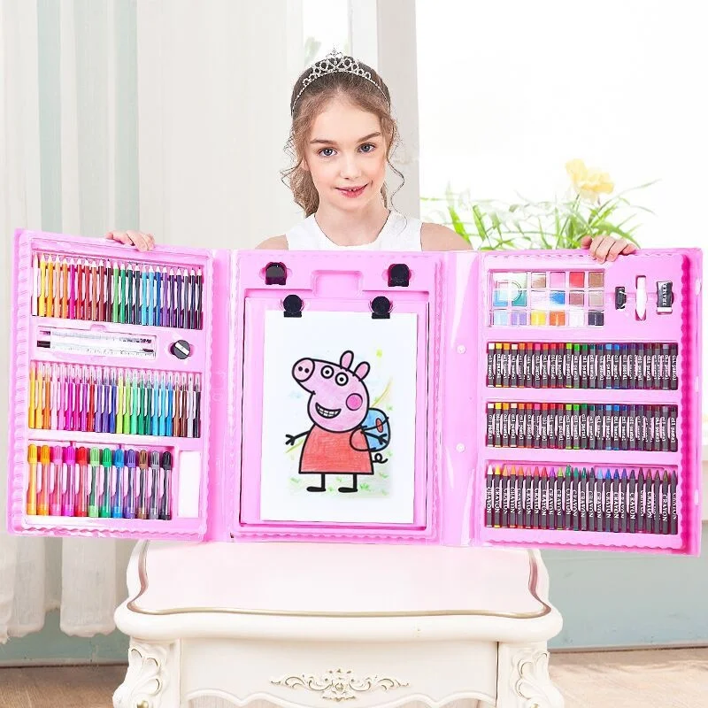 Variety Of Kale Sets Of Children Painting Art Supplies Primary School  Students 3-6-10-12 Year Old Girl Birthday Gift 2021 - Drawing Toys -  AliExpress