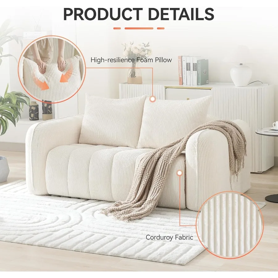 Tufted Loveseat Design