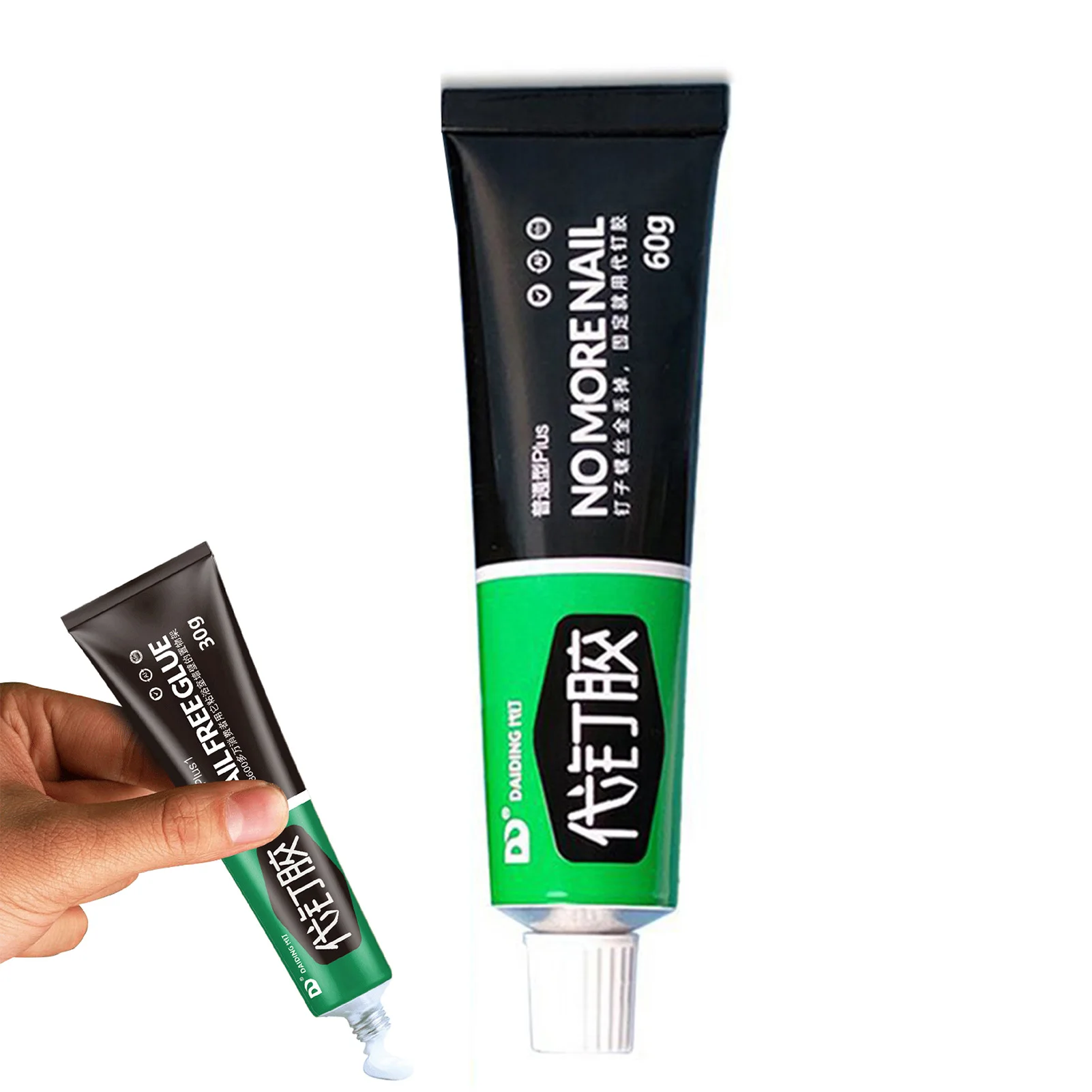 

60g All-purpose Glue Quick Drying Glue Strong Adhesive Sealant Fix Glue Nail Free Adhesive For Stationery Glass Metal Ceramic