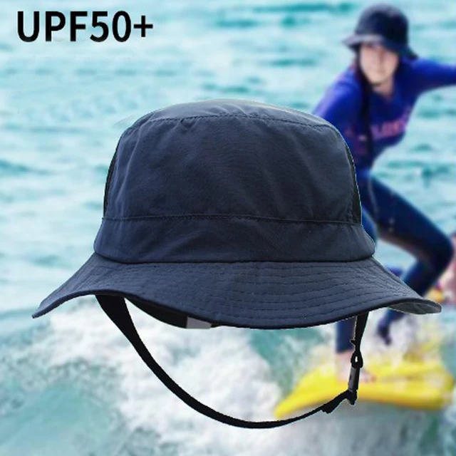 Surf Indo Surfing Backet Hat With Chin Strap Kitesurf Cap Fisherman Water  Sport Sun Men Women