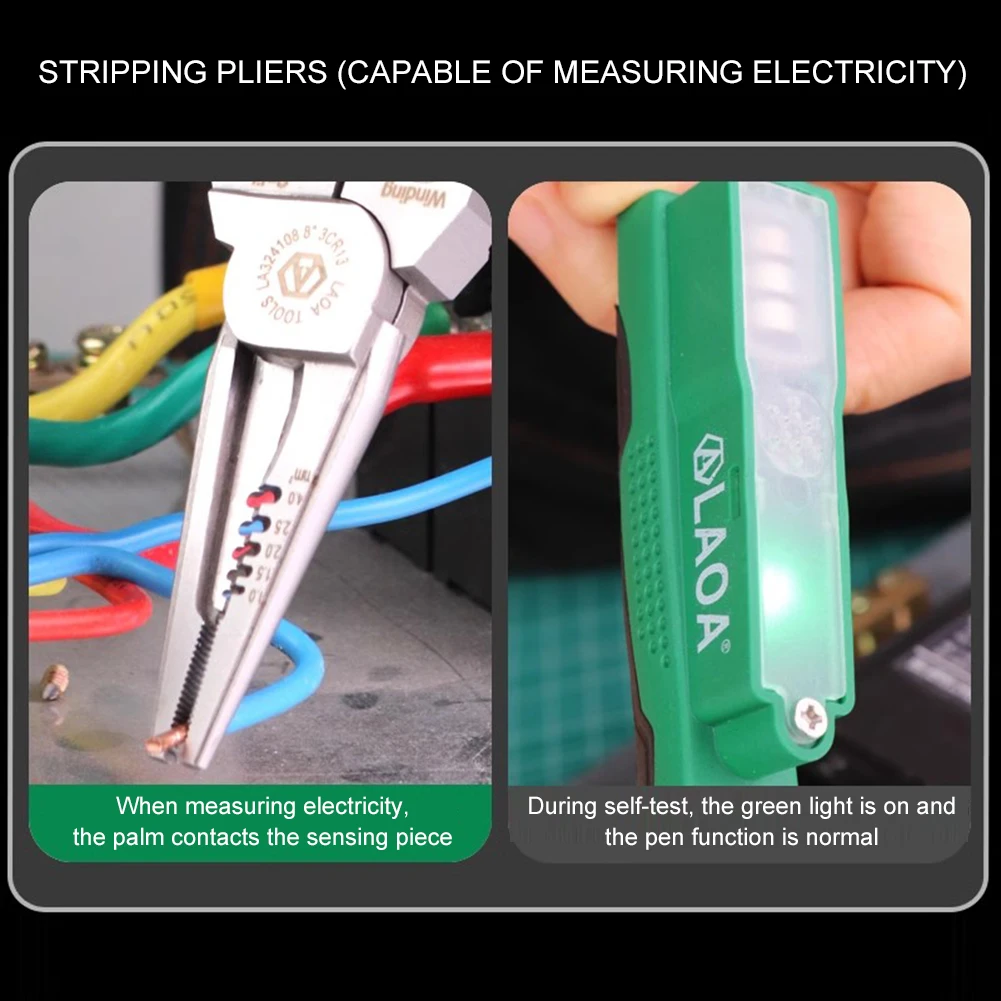 Special Wire Stripper For Electrician Multi-functional Wire Splitting Pliers Crimper Cable Cutter For Wire Splitting Crimper 3
