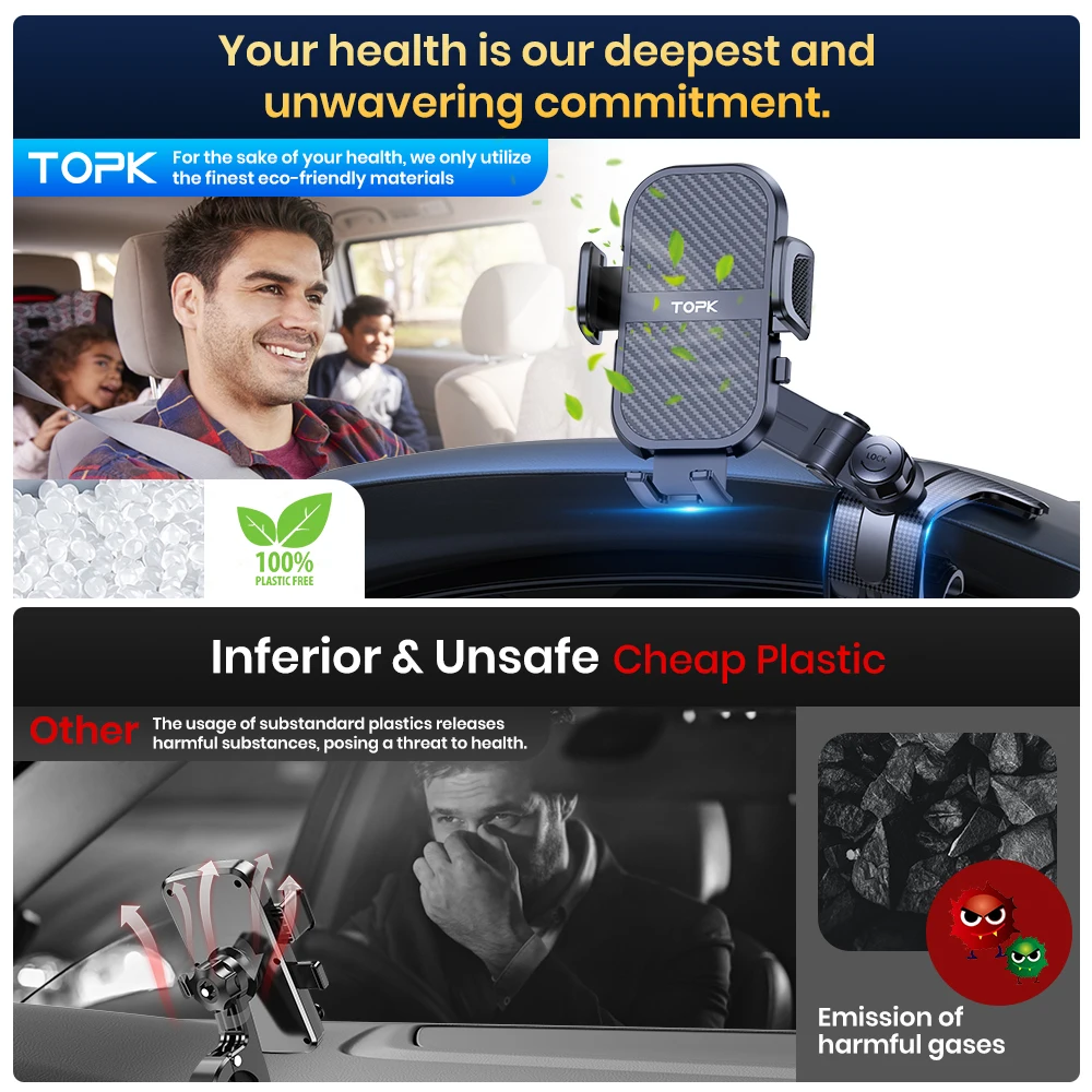 Car Phone Holder Stand Universal Dashboard Car Clip Mount GPS Bracket Car Mobile