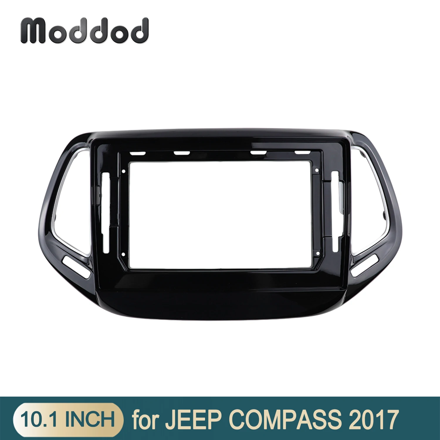 

10.1 Inch Radio Fascia Frame for JEEP COMPASS Stereo GPS DVD Player Install Surround Panel Face Plate Dash Mount Trim Kit Bezel