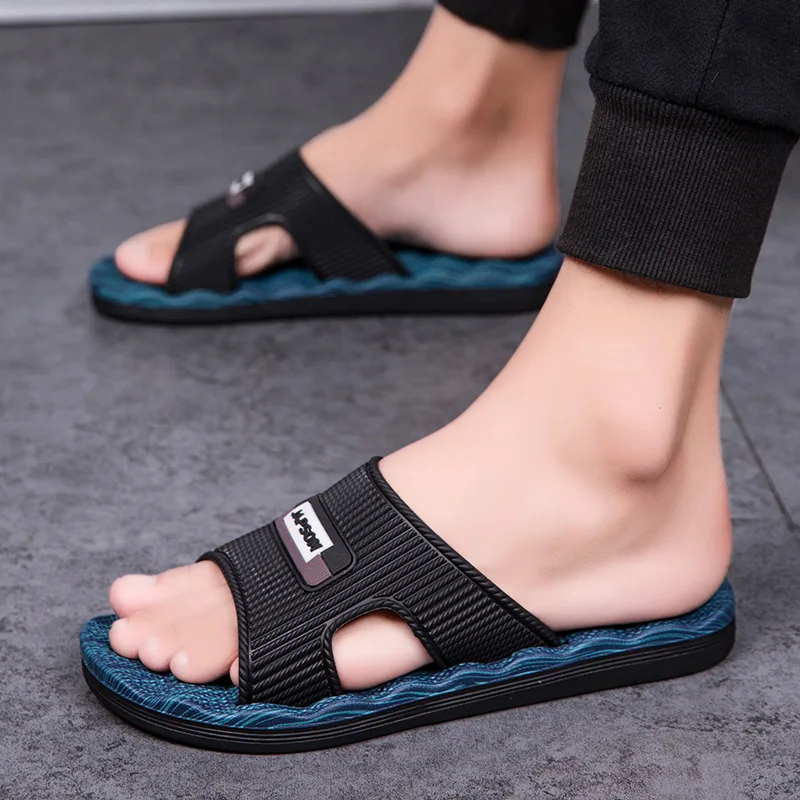 Men's Slippers EVA Flip Flops Soft Casual Summer Indoor bathroom Slides