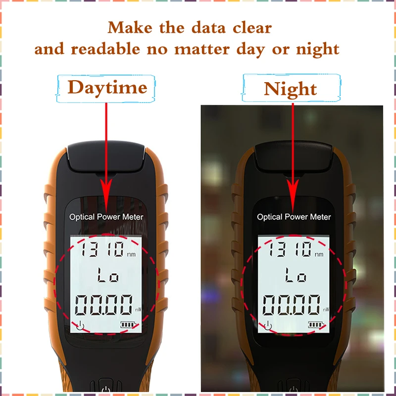 Optical Power Meter MINI 5G Meter Optical Light Source Optical Fiber Power MeterFiber Optic Equipment Fiber Optic Tester free