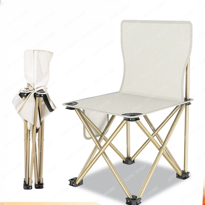 

Outdoor Folding Chair Folding Stool Camping Chair Camp Chair Folding Stool Sub Portable Ultralight Fishing Stool
