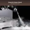 Professional Espresso Machine with Built-In Grinder and Milk Frother, 15 Bar Cappuccino and Latte Maker 4