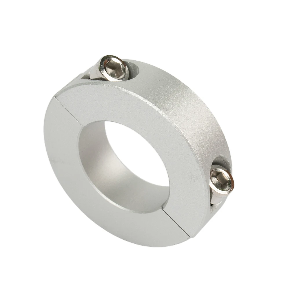 Clamp Collar  Double Split  13-30mm Inside  Diameter  Shaft Collar Clamp Type  Aluminum Alloy Fixed Rings Clamp Collar