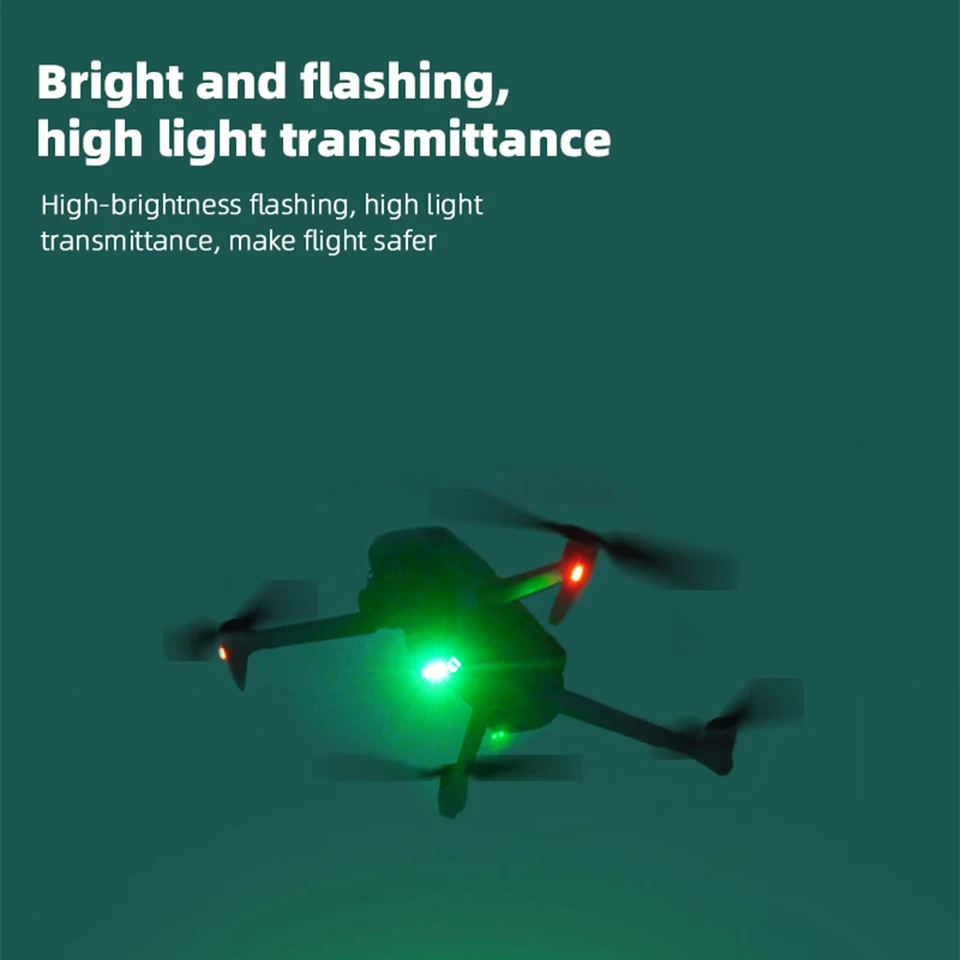 Luci stroboscopiche per droni Luce di volo notturna per drone per DJI Mavic 3/Air 2/Mavic Mini/Mavic 2/Mini 2/FPV/Phantom 3 4 Accessori  44