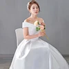 One-shoulder Wedding Dress for Women Plus Size Ball Gowns Lace Up Wedding Dresses New Dream Dresses Vestido De Novia 2