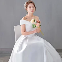 One-shoulder Wedding Dress for Women Plus Size Ball Gowns Lace Up Wedding Dresses New Dream Dresses Vestido De Novia 2