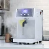 Electric Milk Frother Bubble Tea & Coffee Shop Water Tank Heating Milk Steamer Machine 3