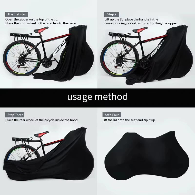 Durable Bicycle Protective Cover with Anti-Dust and Scratch-Resistant Design