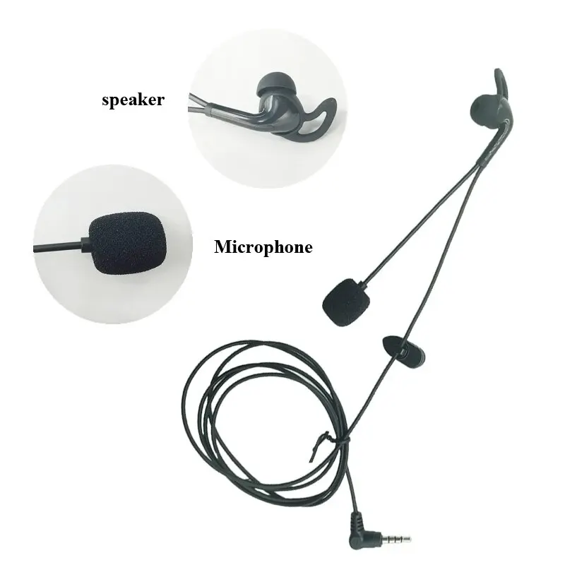 Left earphone