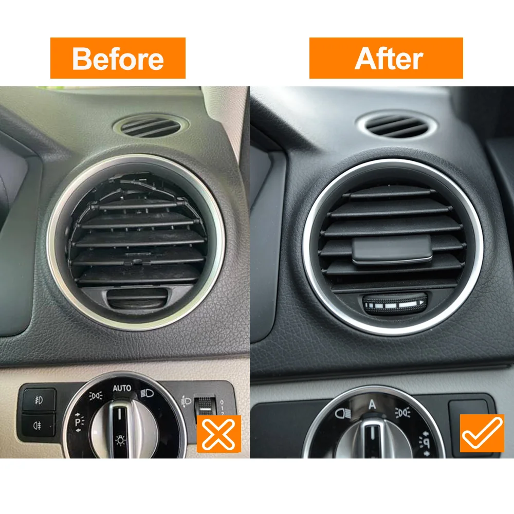 Front Dashboard Klimaanlage Links Rechts AC Vent Grille Montage Für Mercedes Benz C Klasse W204 LCI 2011-2014 C200 c260 C300 – Detail 7