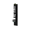 Rosebud Corner Floating Shelf  Modern Full-Wall 4-Shelf Unit 4