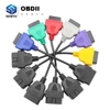 For Fiat ECU Scan 6 Color Adapter MultiECUScan OBD 2 Connector ABS Air-bag obd2 Scanner Diagnostic Cable for FiatECUScan Tool 1