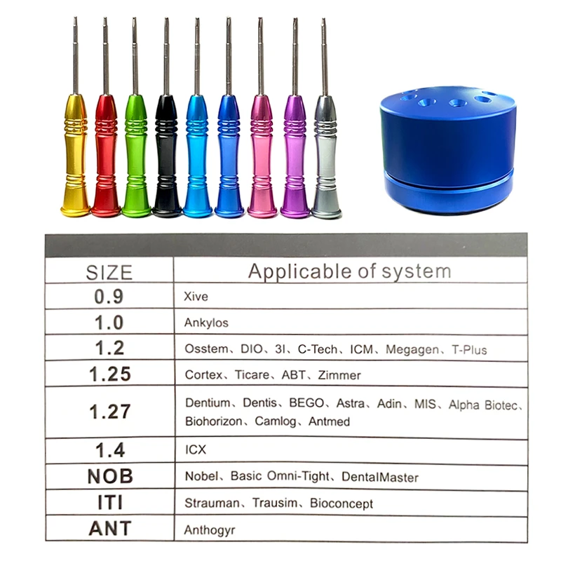 1Pc-Dentist-Colorful-Implant-Screw-Driver-Micro-Screwdriver-Laboratory ...