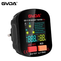 GVDA Socket Tester Outlet Checker Voltage Detector Electric Circuit Breaker Finder Ground Zero Line Polarity Phase Checker 1
