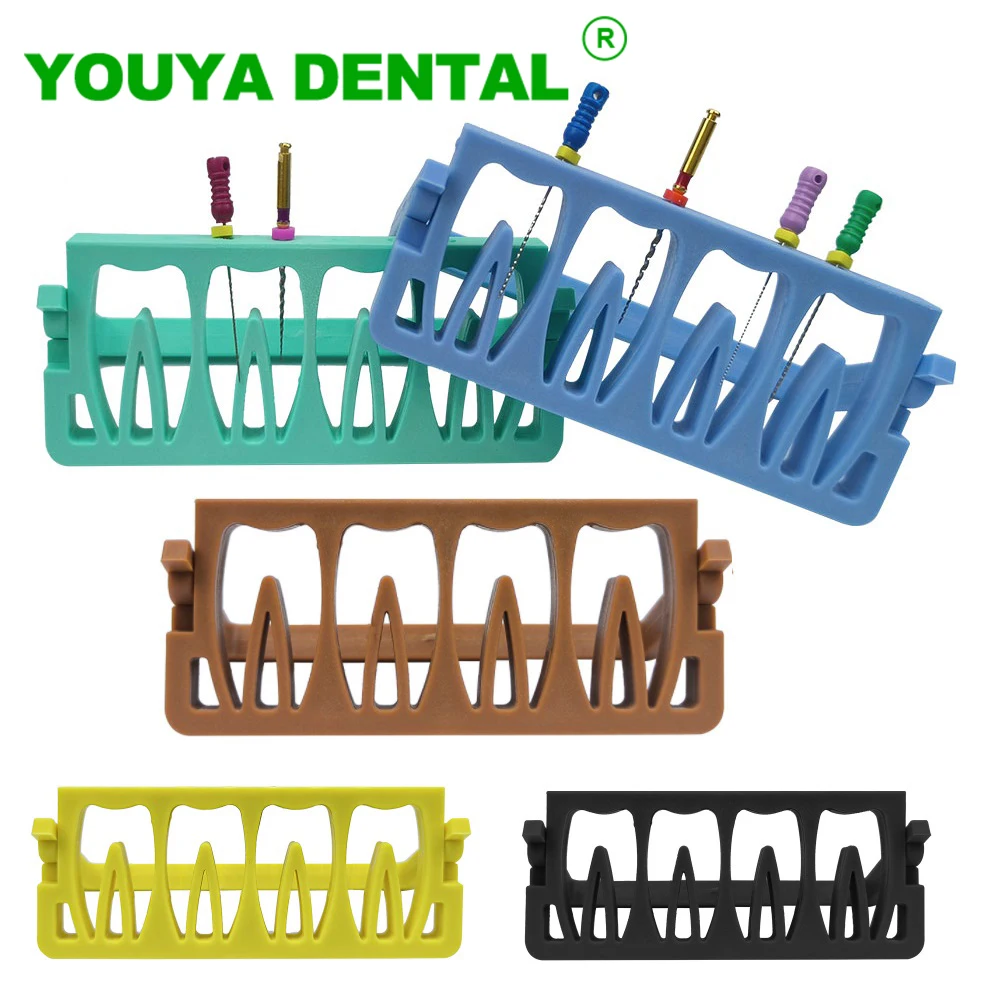 Endo Files Holder 8 Holes Dental Endodontic Files Drill Stand Root