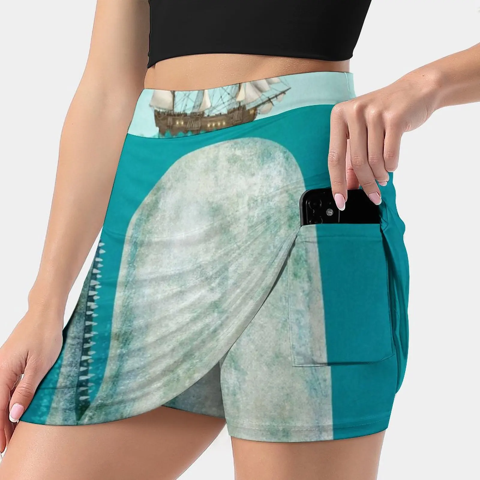 La Gonna Da Donna Balena Gonne Estetiche Gonne Corte Di Nuova Moda Moby Dick Whale Whale White Whale Mann Melville Letteratura