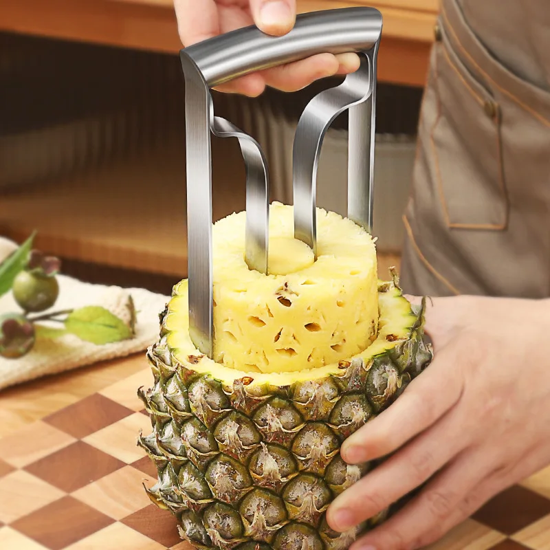StainlessSteelPineappleMeatRemoverPineappleKnifeEyePeeler