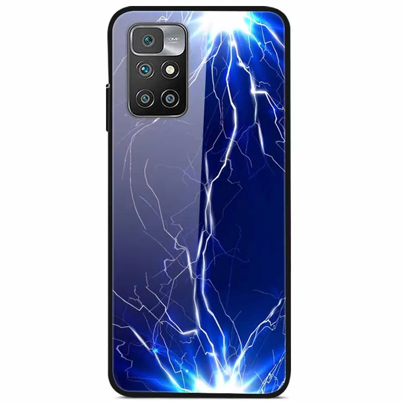 Space Starry Tempered Glass Phone Case - Durable Protective Cover