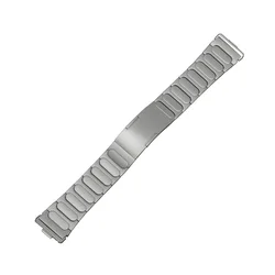 Premium Titanium Metal Watch Band - Sleek and Stylish Bracelet Strap - Huawei Fit4 (Titanium color)