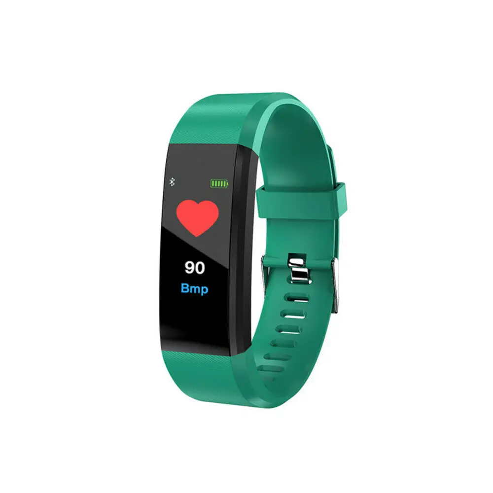 Bransoletka tętno ciśnienie krwi inteligentna opaska inteligentna opaska śledząca aktywność fizyczną Fitness Tracker opaska kompatybilna z Bluetooth do inteligentnego zegarka Fitbits