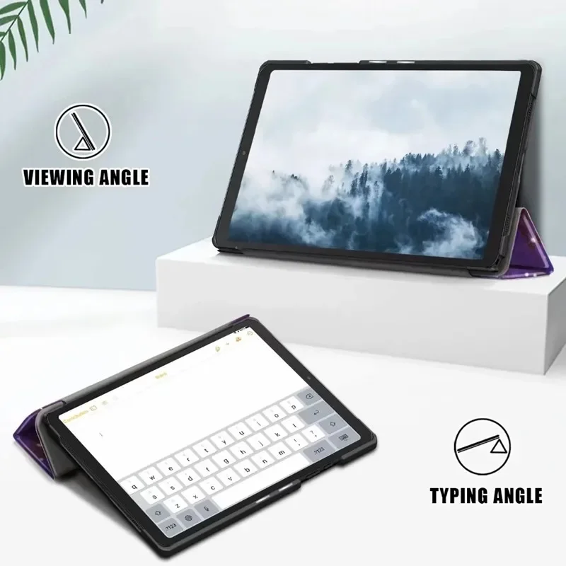 Ultra Slim Case For Huawei MediaPad M5 lite 8 JDN2-AL00 JDN2-W09 Tablet stand cover For huawei M5 lite 10.1 inch case+Film+Pen tablet case