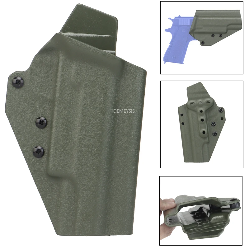 

Tactical Pistols Holster for 1911 Lightweight Military Airsoft Shooting Holsters Right Hand Hunting Sports Belt Gun Carry Case