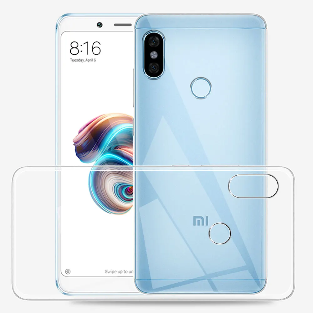 Ultra Clear Silicone Soft Cover | Slim Transparent Bumper Case