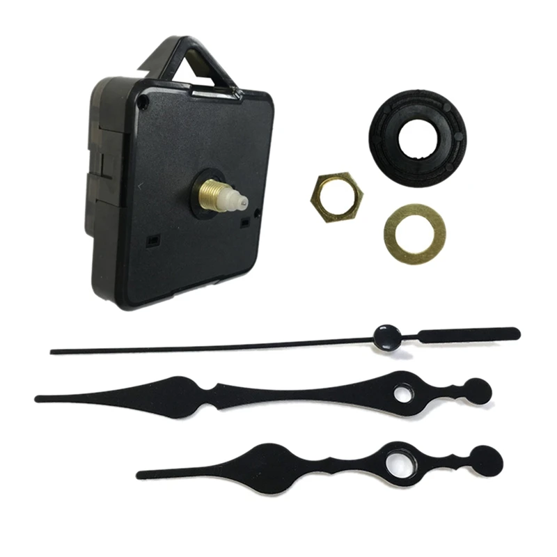 

Silent Quartz DIY Wall Clock Movement Mechanism Non-Ticking Repair Parts Replacement Kit, Clock Quartz Movement