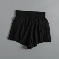 Women's Sports Shorts with Pockets, Quick-drying Shorts High-waisted Faux Two-piece Yoga Pants Running And Fitness Shorts summer - Image 2