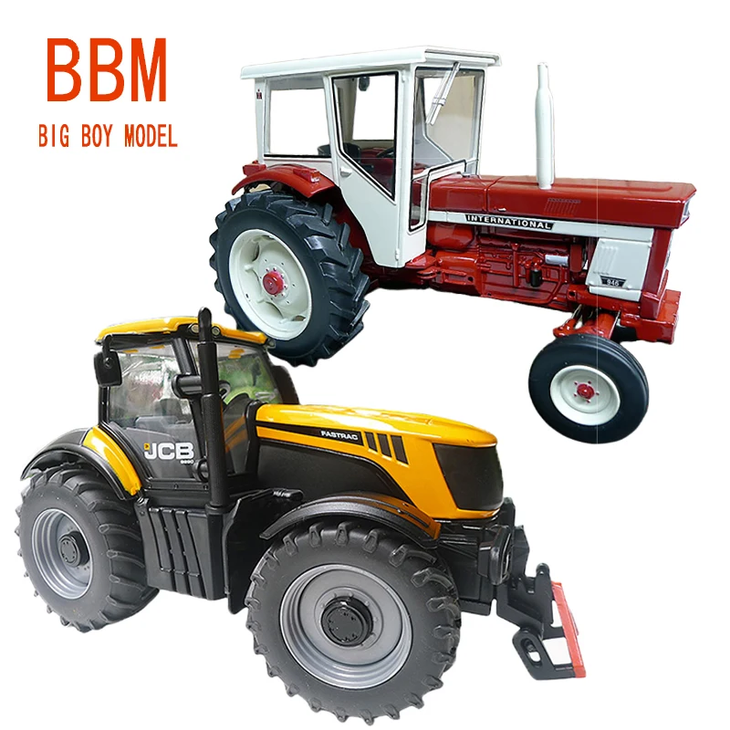 

Diecast 1/32 Scale JCB 8250 Agricultural Tractor Model Classic Toy Engineering Mechanical Car Sand Table Scene Display Car Model