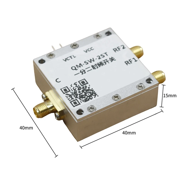 SCLS 0.1-6Ghz RF Switch SPDT One Off Two Selection Switch High Isolation Microwave Electronic RF