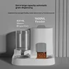 2-in-1 Automatic Pet Feeder & Waterer - Anti-Spill Bowl with Large Capacity Food Storage, Smart Dispenser for Cats Dogs