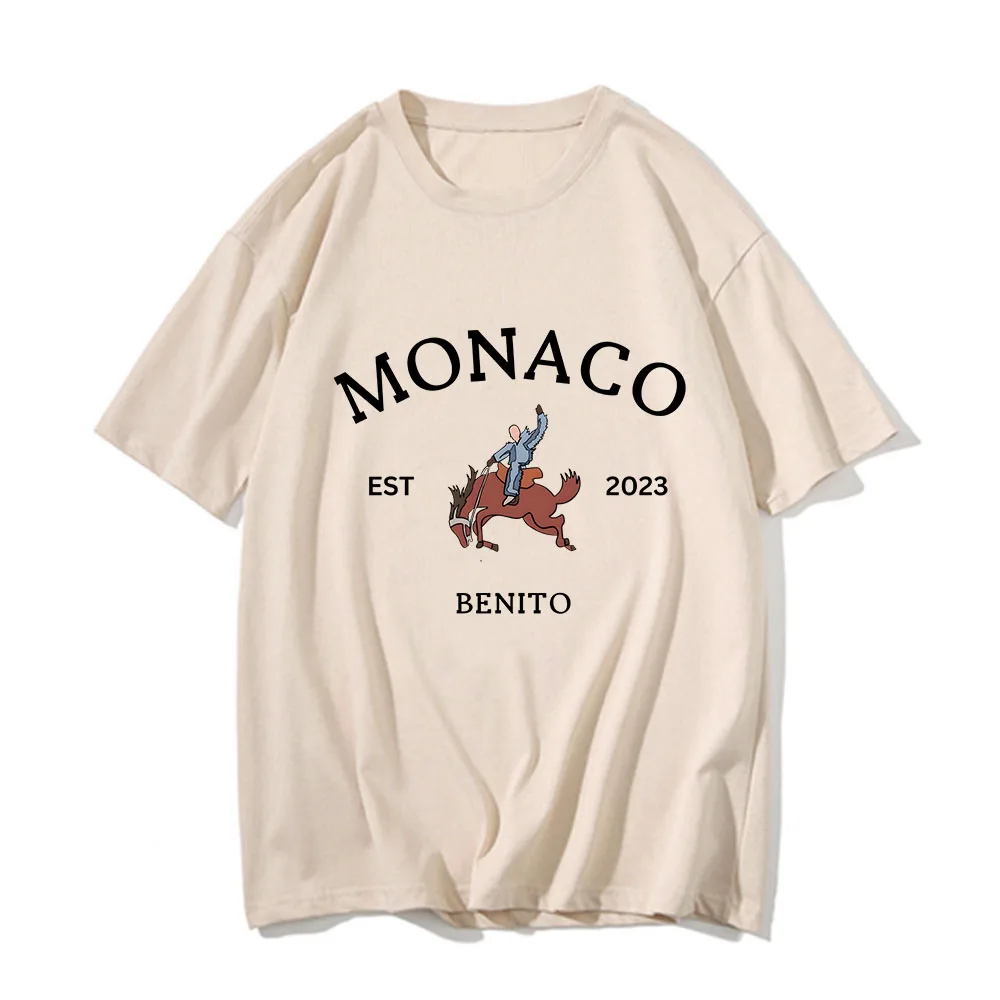 

Bad Bunny New Album Nadie Sabe Lo Que Va Pasar Manana T-shirt Men 100% Cotton Print Tees Unisex Summer Shirt Oversized Clothes