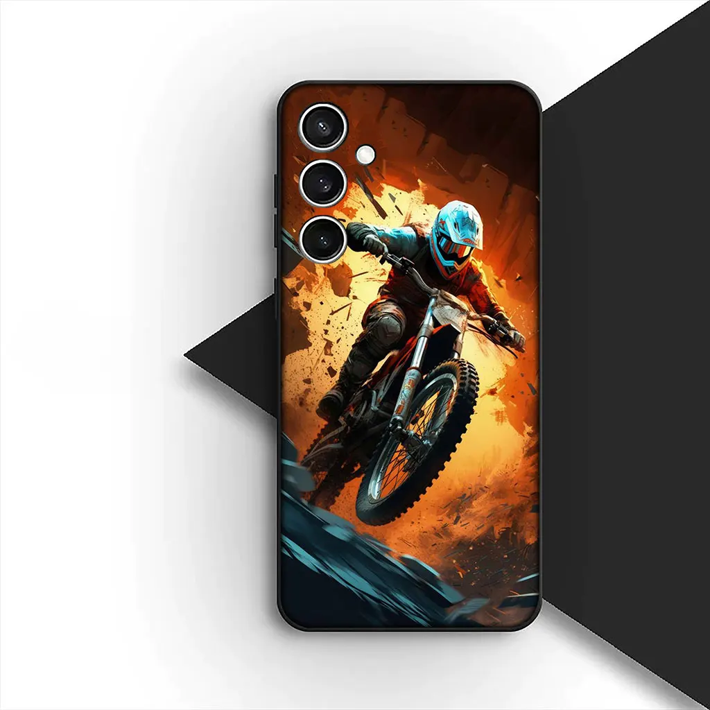 Motorcycle-Ready Soft Phone Case - Durable Car & Moto Cross Protection