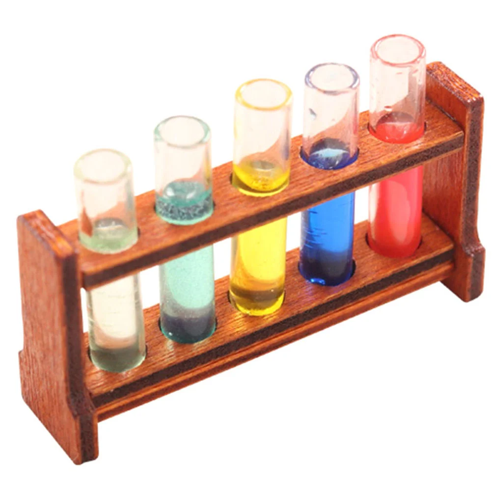 

Small House Miniature Test Tube Model Toy Room Tiny Tubes Decorative Accessories