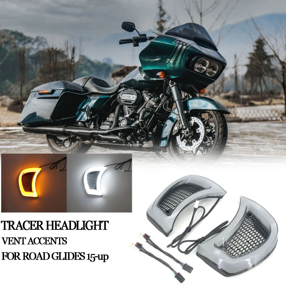 ForHarleyRoadGlides15UP2023202220212020NEWMotorcycleSmoke