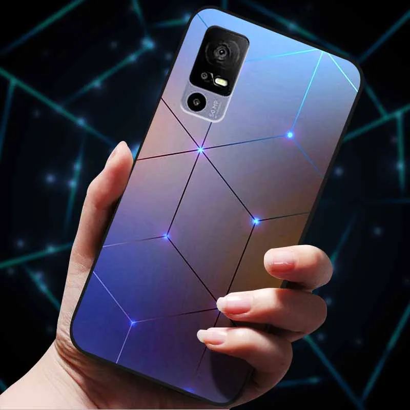 Stylish Shockproof Soft TPU Silicone Phone Case - Fashionable Protective Back Cover with Bumper Technology