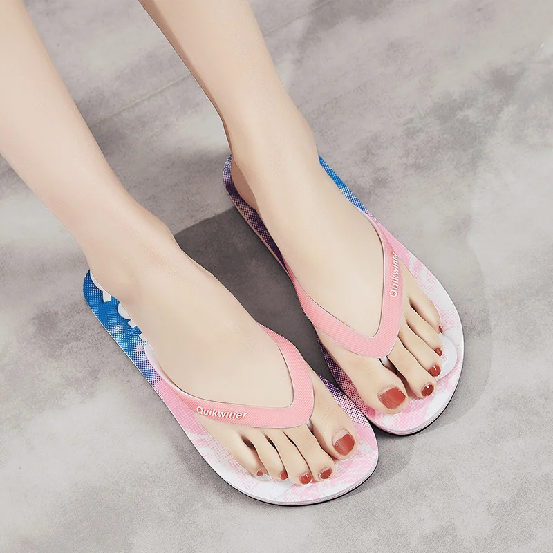 Infradito da donna Slip Comode pantofole estive antiscivolo Pantofola per cursori in schiuma morbida per interni ed esterni_voghion.com