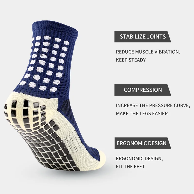 Enhanced Anti-Slip Sport Grip Socks