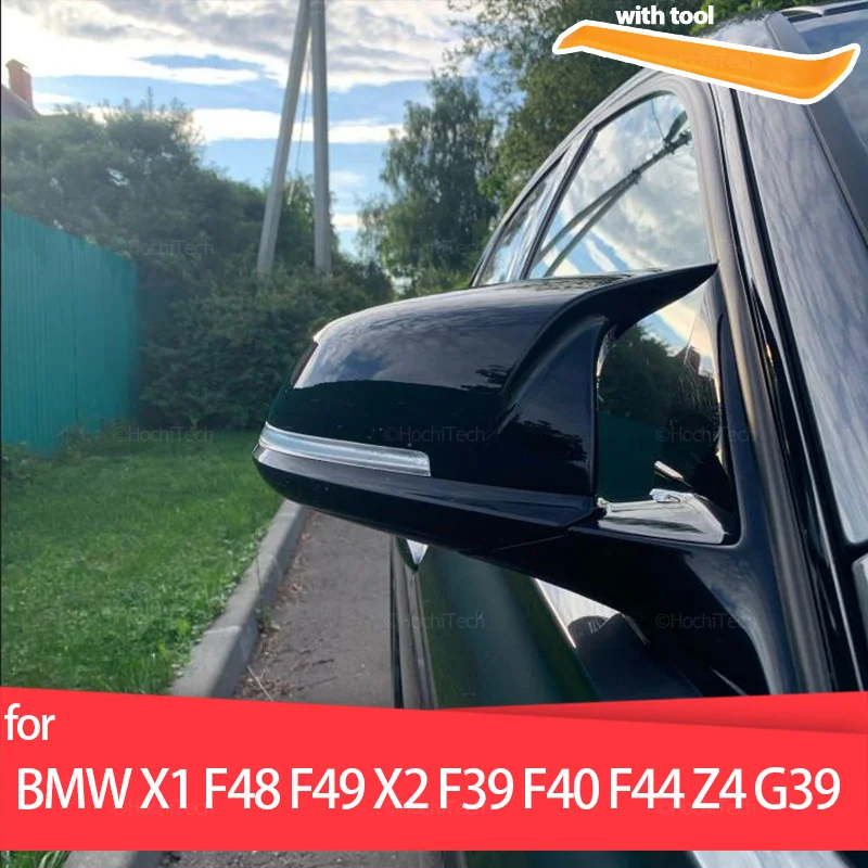 In Fibra Di Carbonio Car Rear View Door Wing Side Mirror Cover Caps Shell Case Per Bmw X1 F48 X2 F39 F40 F53 F44 Z4 G39 Toyota Supra