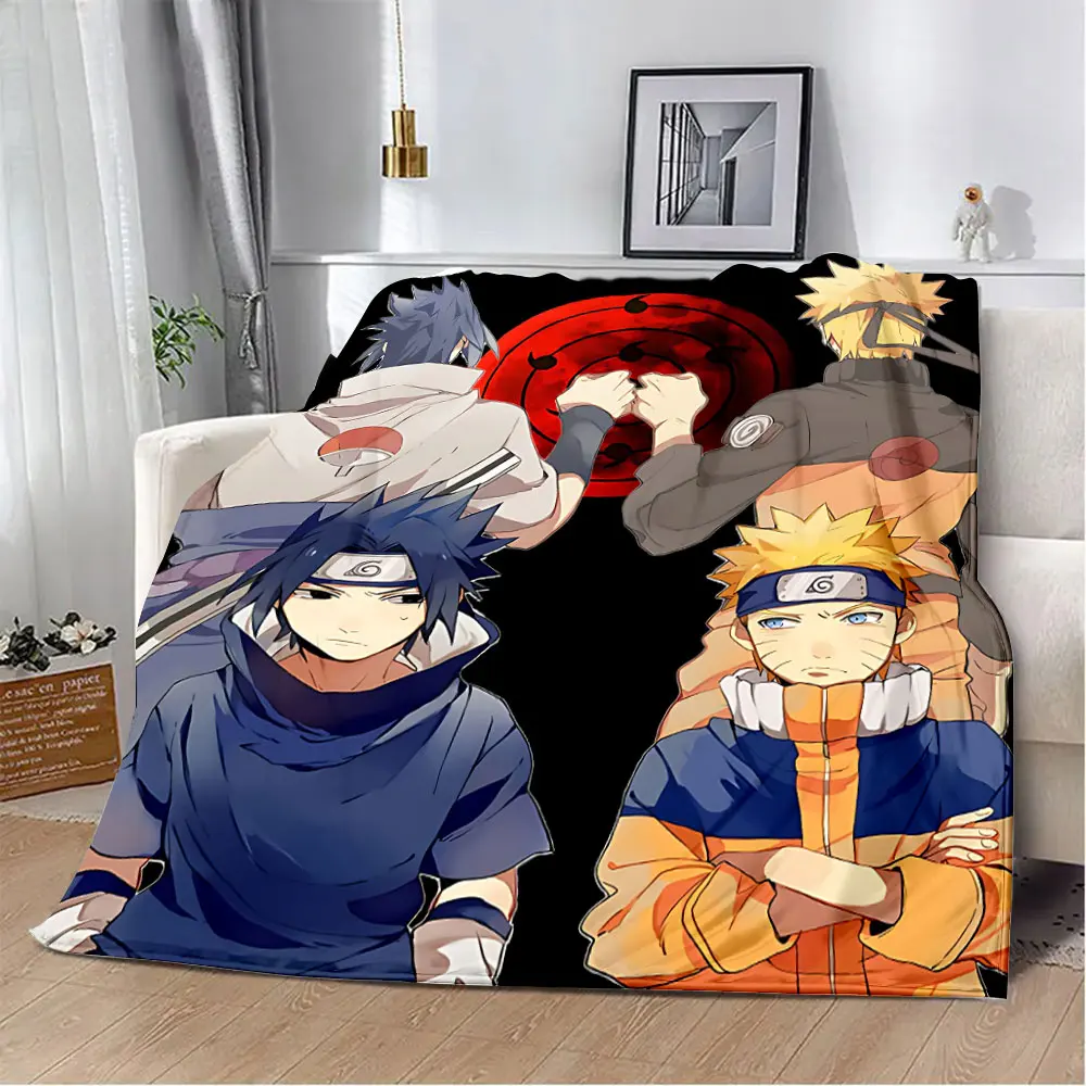 Anime Narutos Printed Blanket Picnic Blankets Warm Blanket Soft and Comfortable Blanket Home Travel Birthday Gift 5